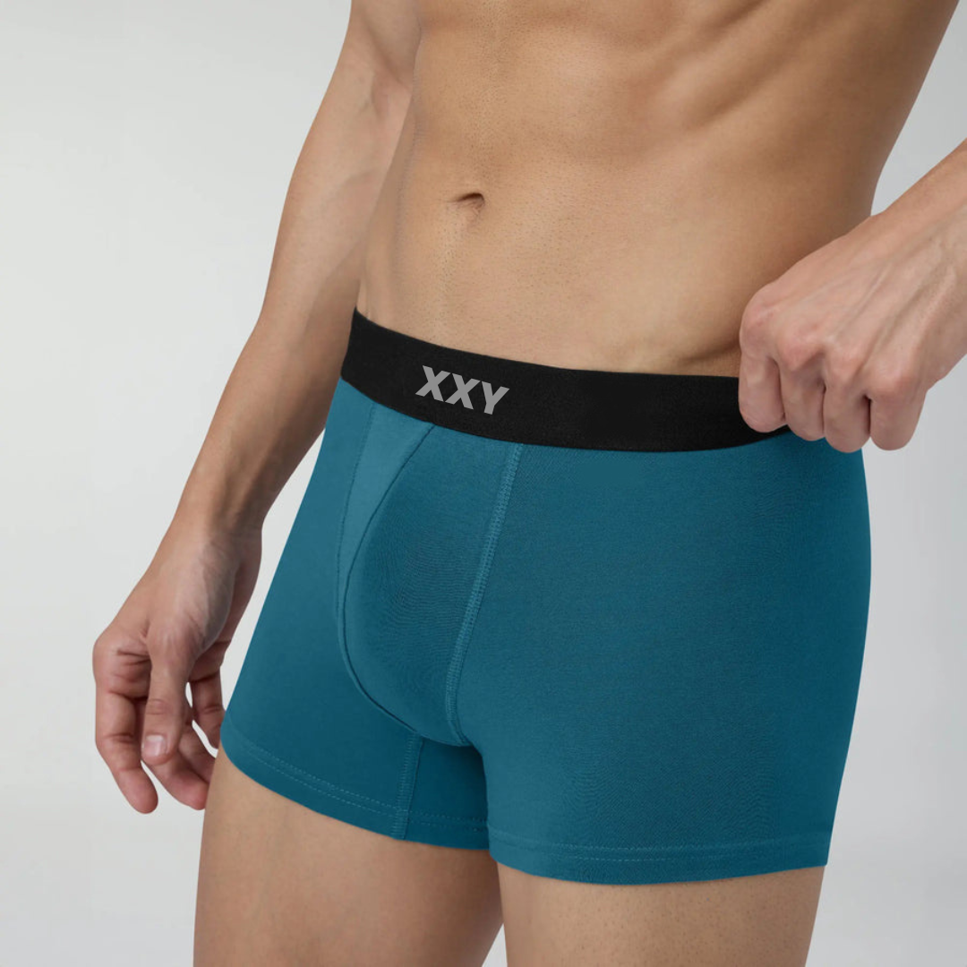 XXY Men’s Premium Plain Trunks – Pack of 2