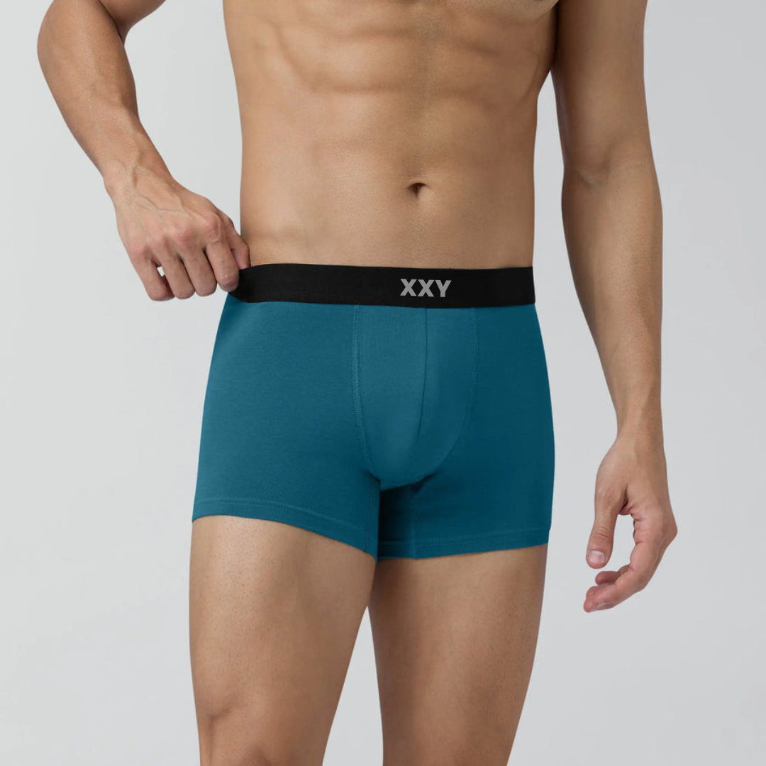 XXY Men’s Premium Plain Trunks – Pack of 2