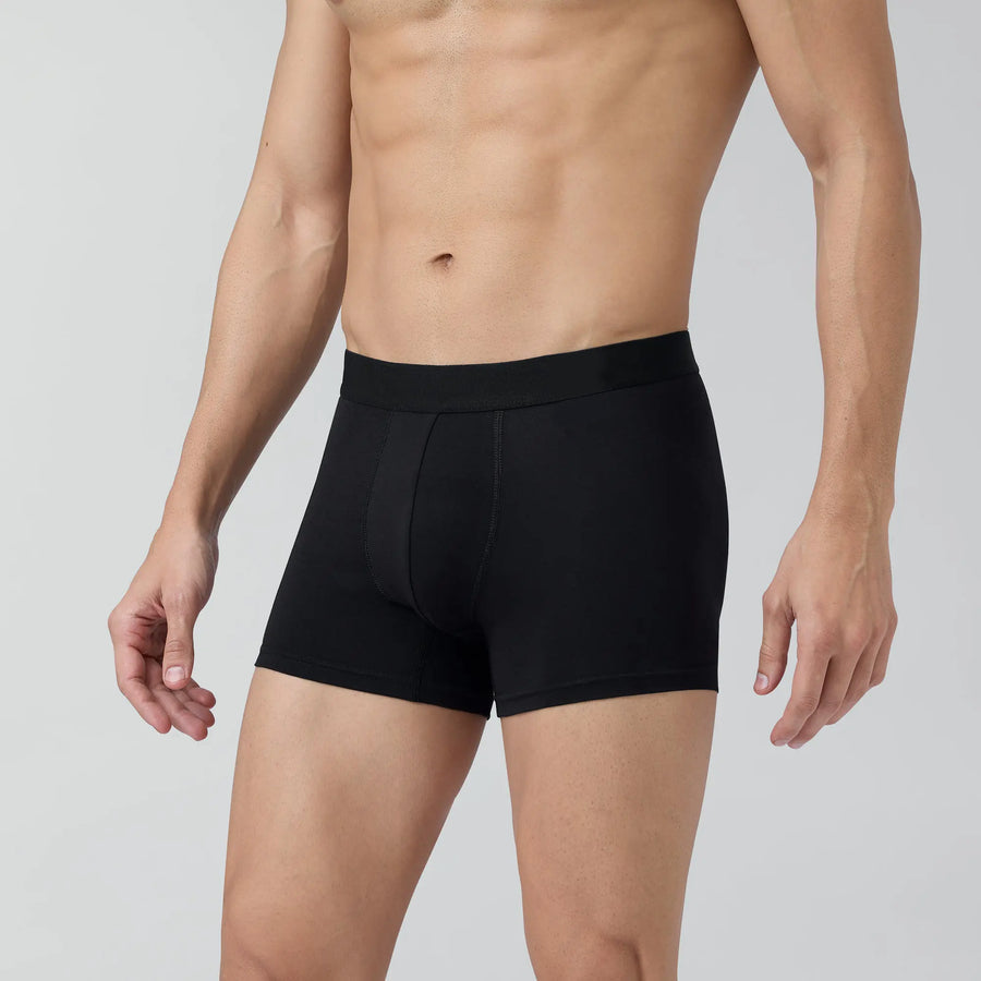 Man's Plain Underwear Pack Of 1 (Black)-XXY Lifestyle
