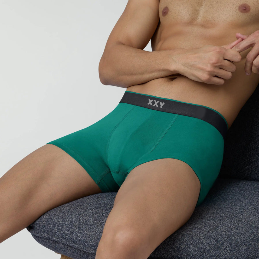 XXY Men’s Premium Plain Trunks – Pack of 2