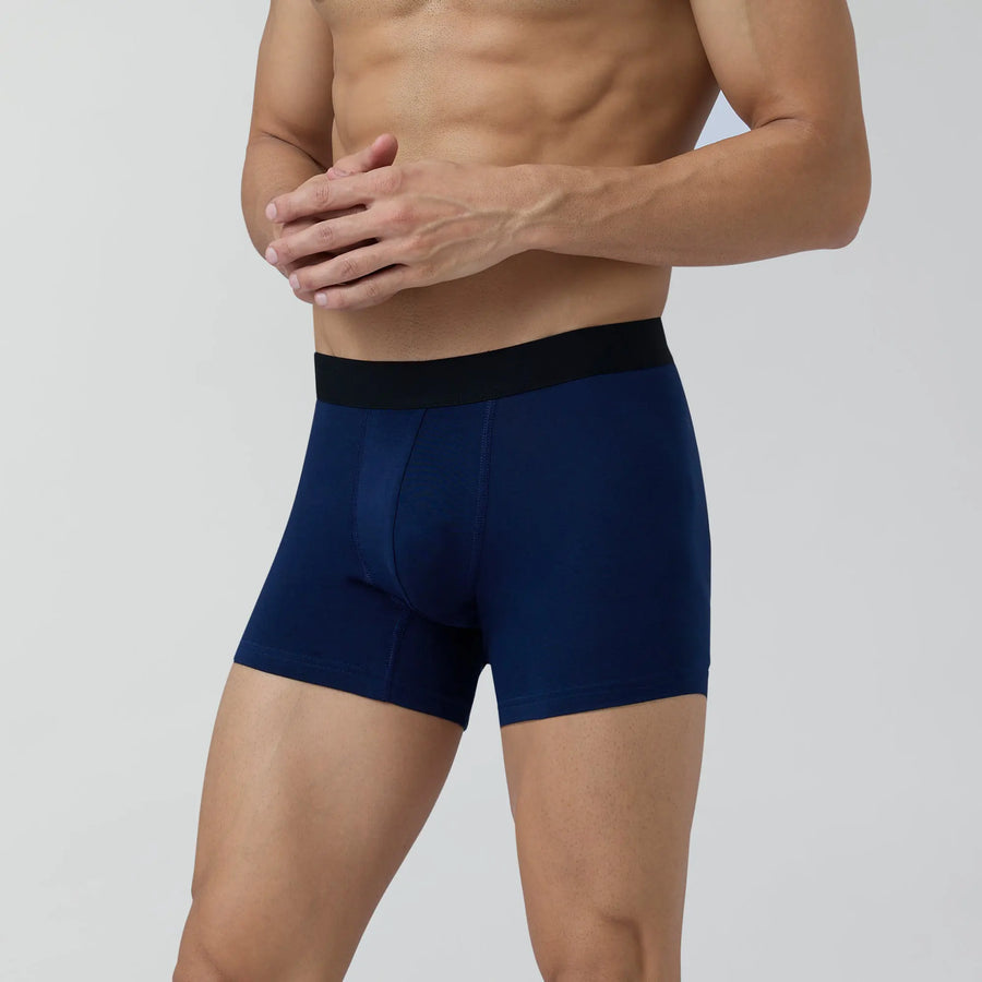 Man's Plain Underwear Pack Of 1 (Blue)-XXY Lifestyle