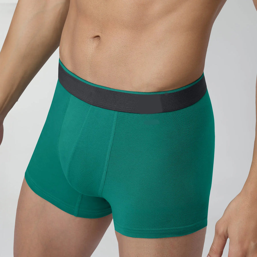 Man's Plain Underwear Pack Of 1 (Army Green)-XXY Lifestyle
