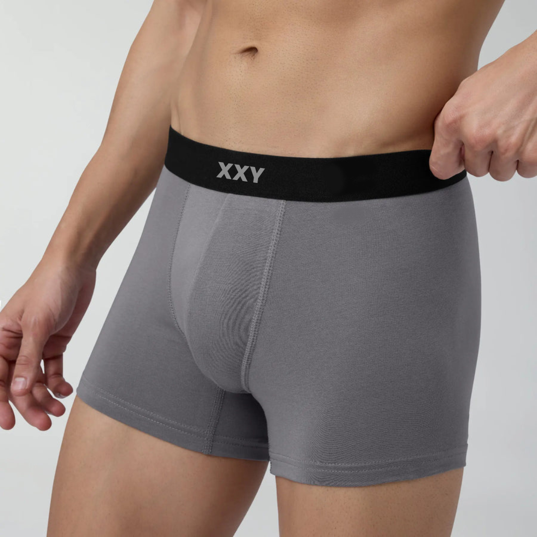 XXY Men’s Premium Plain Trunks – Pack of 2