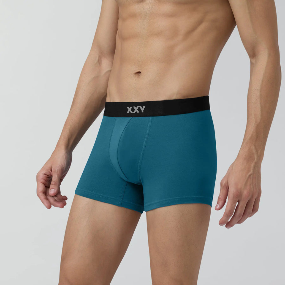 XXY Men’s Premium Plain Trunks – Pack of 2