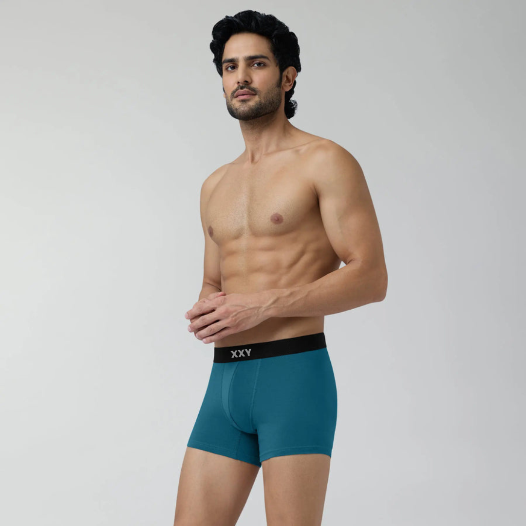 XXY Men’s Premium Plain Trunks – Pack of 2