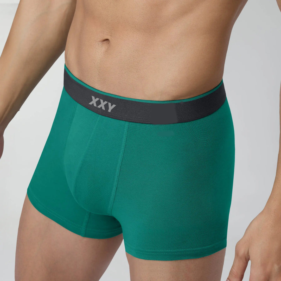 XXY Men’s Premium Plain Trunks – Pack of 2