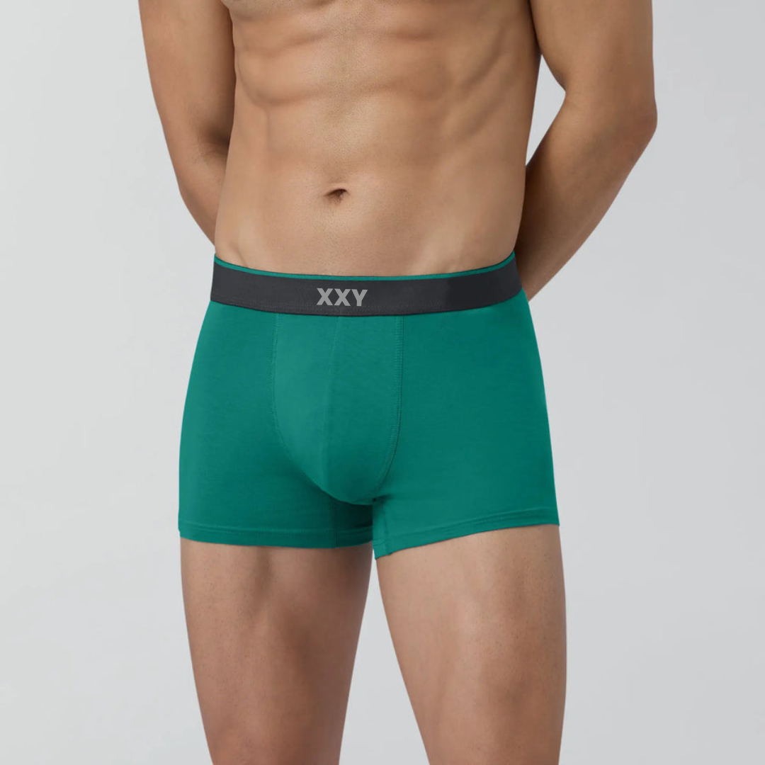 XXY Men’s Premium Plain Trunks – Pack of 2