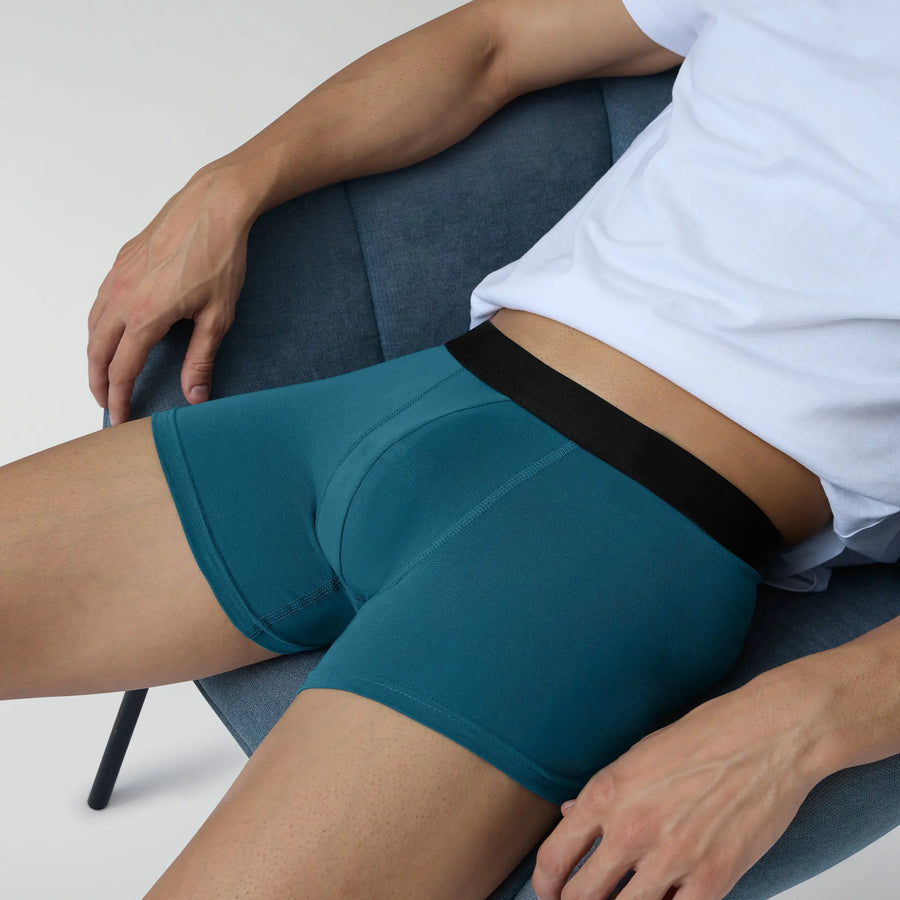 Man's Plain Underwear Pack Of 1 (Brilliant Blue)-XXY Lifestyle
