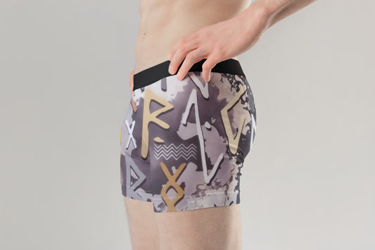 Trunks - Nylon Printed Men's Underwear.