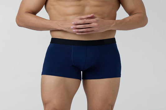 Man's Plain Underwear Pack Of 1 (Blue)-XXY Lifestyle